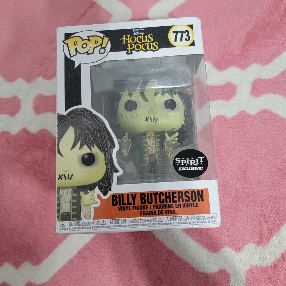 Funko Pop! Hocus Pocus Billy Butcherson Figure - Green and Black